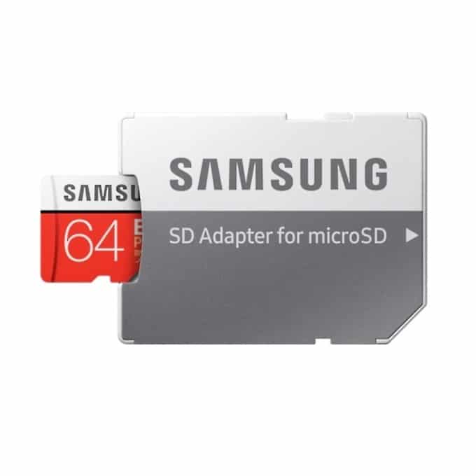 Карта памет 64GB microSDXC с адаптер, Samsung EVO+