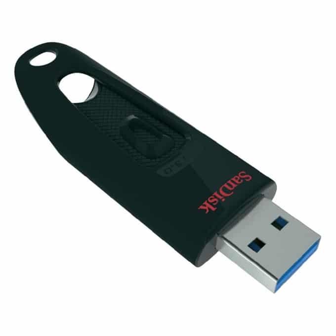 32GB USB Flash Drive, SanDisk Ultra USB 3.0