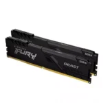 Памет 16GB (2x8GB) DDR4 3200MHz Kingston HyperX FURY Beast Black 1.20V