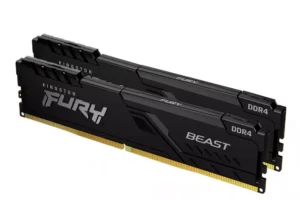 Памет 16GB (2x8GB) DDR4 3200MHz Kingston HyperX FURY Beast Black 1.20V