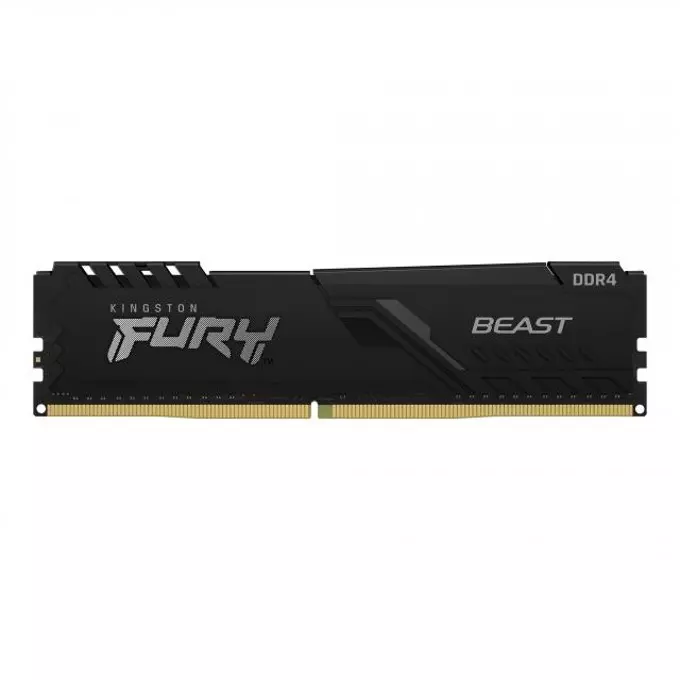 Памет 16GB (2x8GB) DDR4 3200MHz Kingston HyperX FURY Beast Black 1.20V